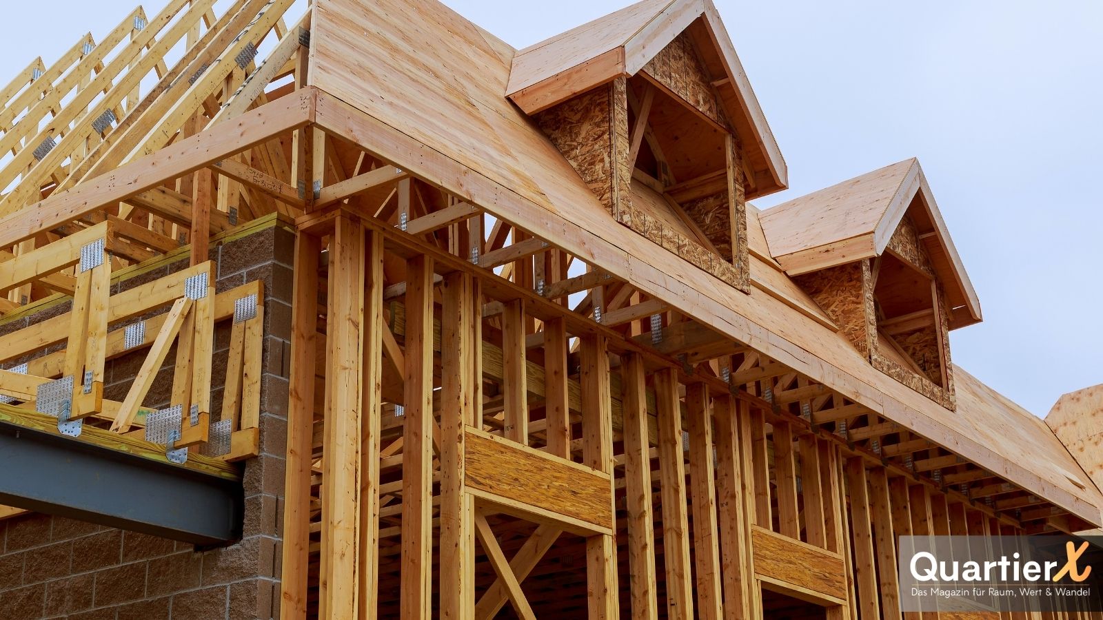 Zukunft der Bau-Industrie ohne Zement. QuartierX Prognose