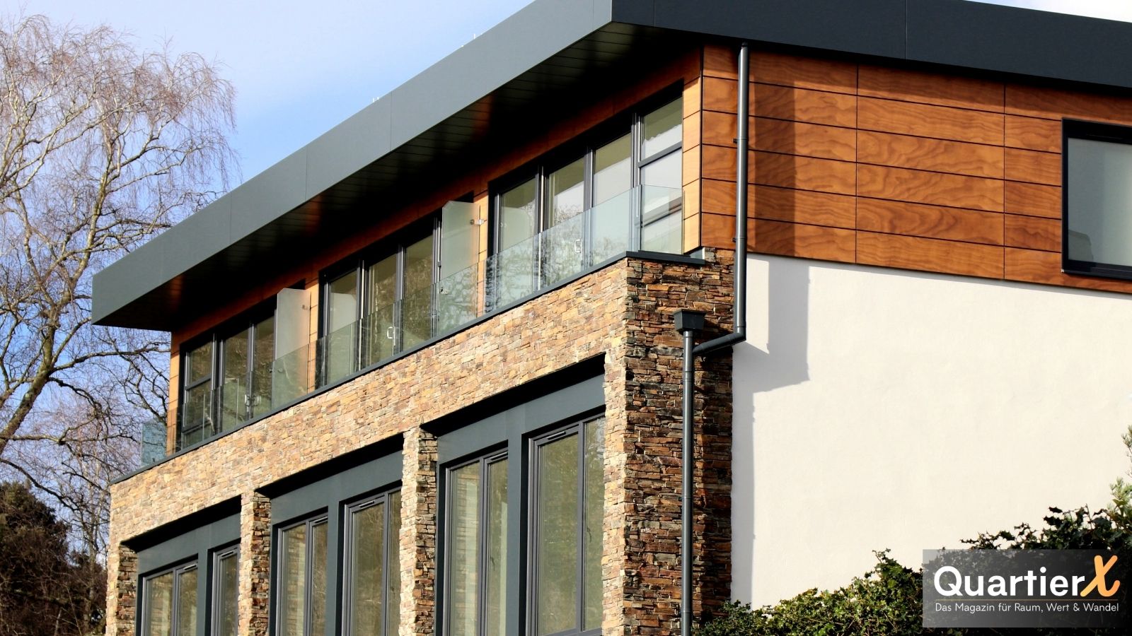 Hybride Materialien im Hausbau: Wenn Holz, Lehm und Hightech eine neue Bauästhetik formen - QuartierX Bericht