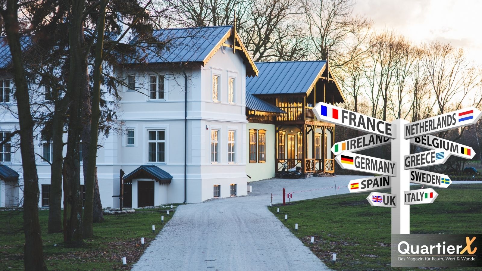 Immobilien kaufen in Europas Boomregionen | QuartierX.de