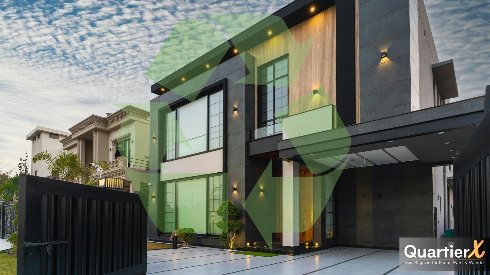 Neue Fassaden für mehr Energieeffizienz beim Bauen - QuartierX Bericht zu Bauen und Wohnen