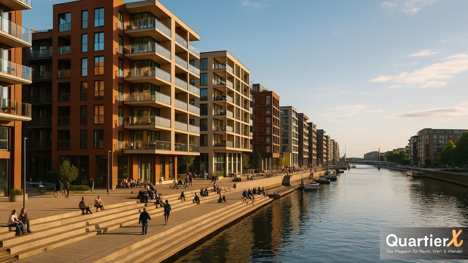 Stadtquartiere am Wasser als neue Magneten für urbanes Leben - QuartierX