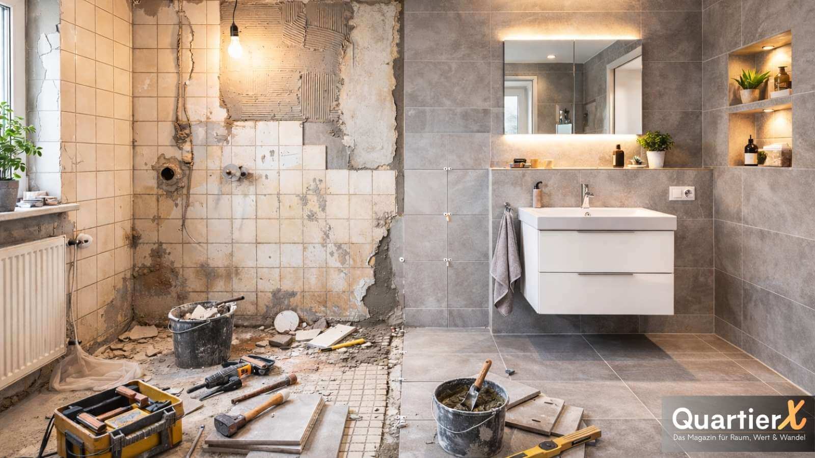 Bad renovieren: was es kostet und wo sich Investitionen auszahlen - QuartierX Magazin