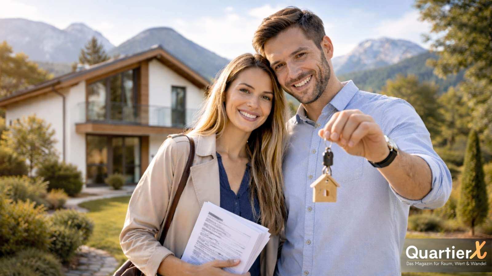 Immobilie kaufen in der DACH Region - QuartierX