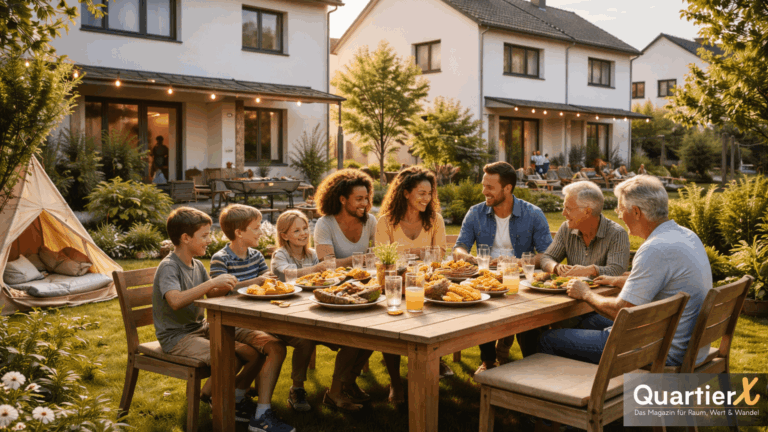 Nachbarschaft als Standortfaktor Wie Quartiersleben und soziale Nähe die Attraktivität moderner Wohnimmobilien steigern. - QuartierX