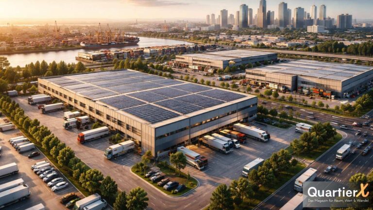 Logistikimmobilien im Wandel Impulse durch E-Commerce und Lieferketten-Neuordnung - QuartierX Magazin